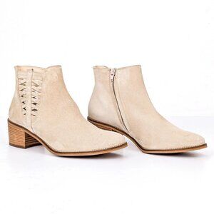 🆕PAUL GREEN Vienna Chelsea Ankle Bootie Boot 9.5 Biscuit